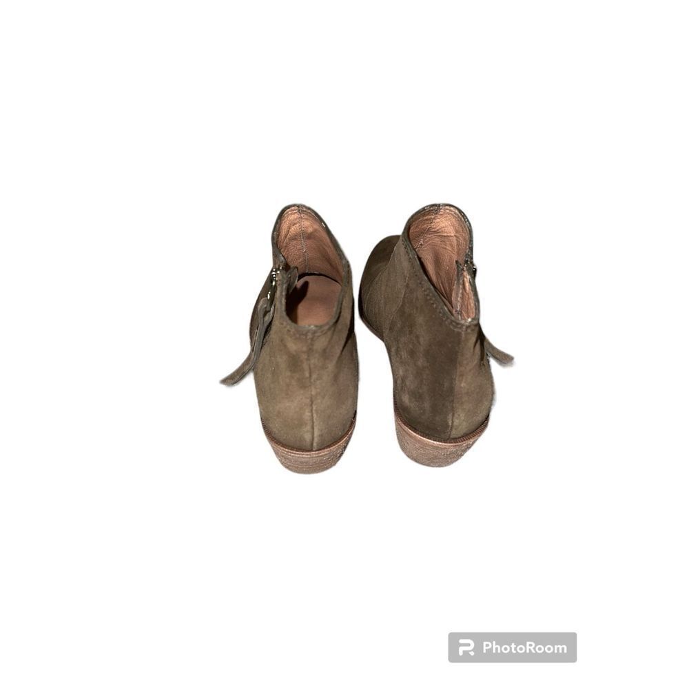 ✨Madewell Janice Ankle Boots Olive Suede Shoes✨ - Picture 8 of 9